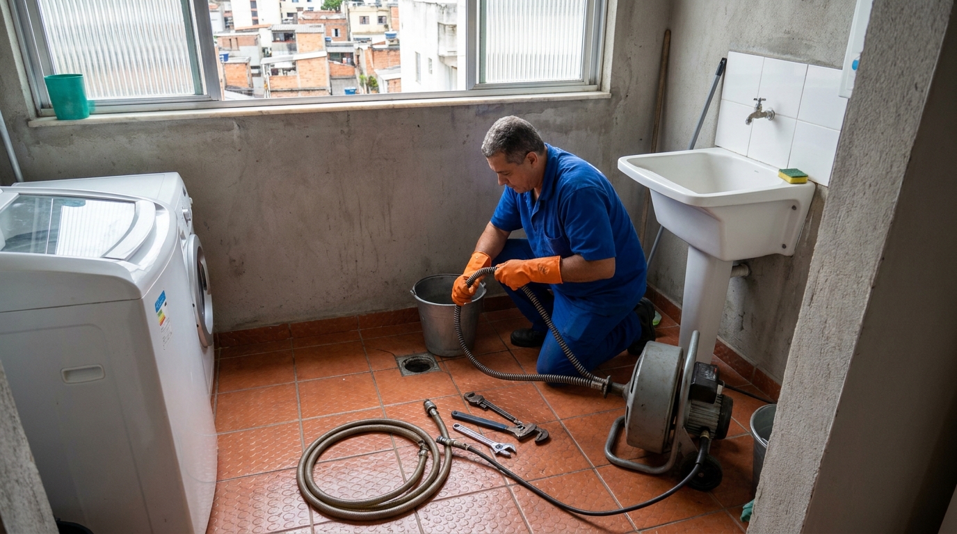 Limpeza Profunda de Ralos em Itaquaquecetuba‑SP