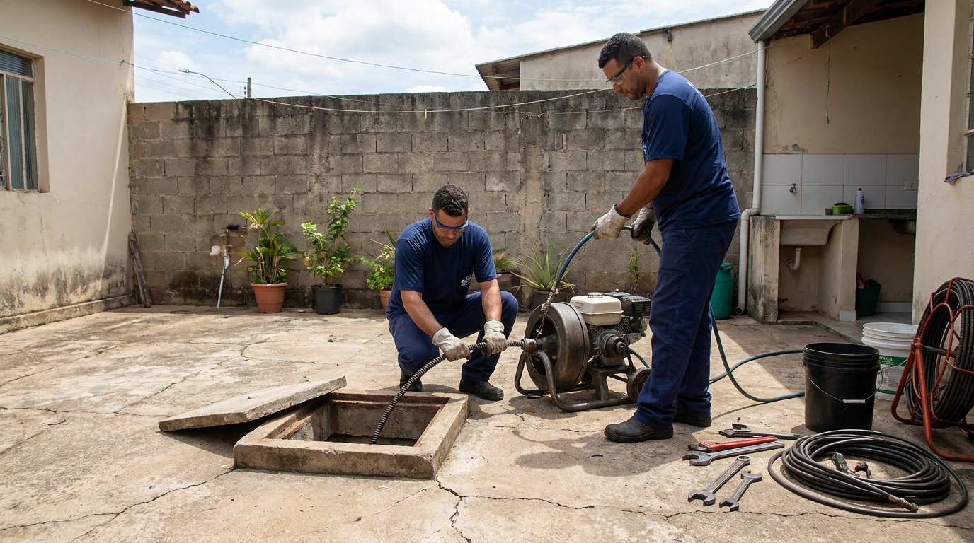 Sucção de Resíduos em Itaquaquecetuba‑SP